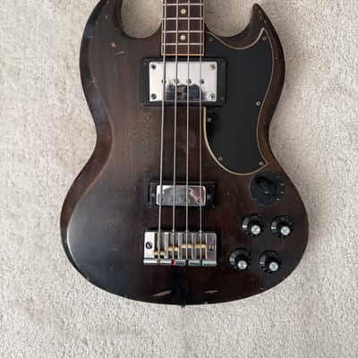 Gibson EB-3 with Slotted Headstock 1969 - 1972 - Walnut image 2