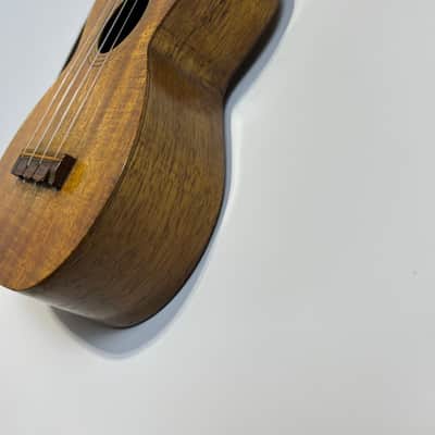 Vintage M Nunes Hawaiian Ukulele Koa Rare Vintage image 3