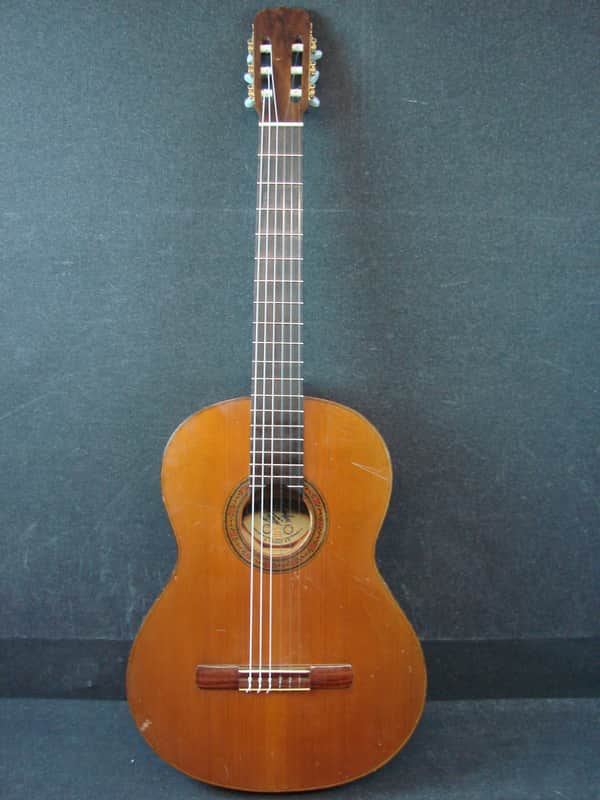 Vintage La Valenciana Solid Wood Classical Acoustic Guitar image 1