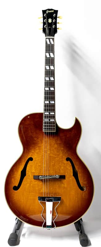 Vintage Greco FA-80 Archtop Guitar with Hardshell Case image 1