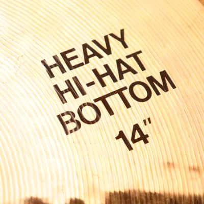 Paiste 14" 404 Hi Hat Cymbal Bottom image 8