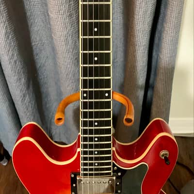 Hagstrom Viking II Ultralux 2000s - Cherry Sunburst image 3