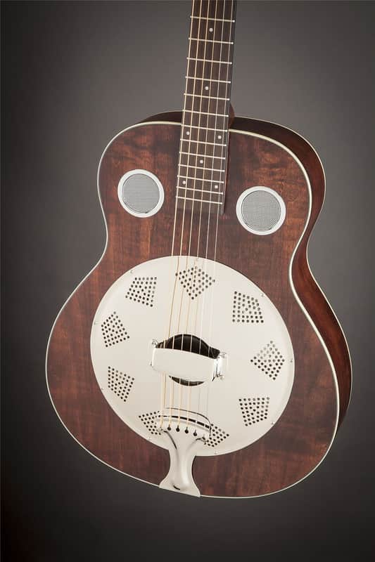 Fender Brown Derby Resonator Natural image 1