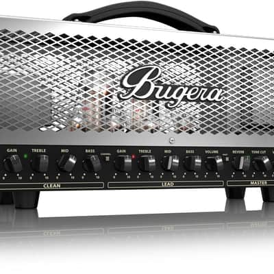 BUGERA T50-INFINIUM TESTATA VALVOLARE PER CHITARRA 50 WATT image 3