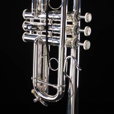 Bach C180SL229PC Stradivarius Philly Professional Model C Trumpet 2010s - Silver-Plated image 4