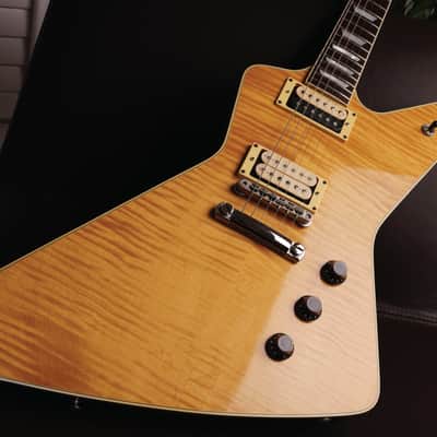 Gary Moore Owned 1984 Hamer Explorer #0731 Natural | Hamer Standard w/One-Piece Flame Honduras Mahogany Back, Flame Maple Top, Honduras Mahogany Neck, Scimitar Headstock w/Rare Flame Maple Veneer, DiMarzio PAF + Hamer Slammer Humbuckers & Sperzel Tuners image 14