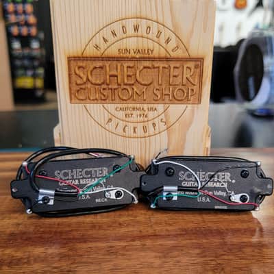 Schecter San Andreas 7 String Humbucker Set - Black image 2