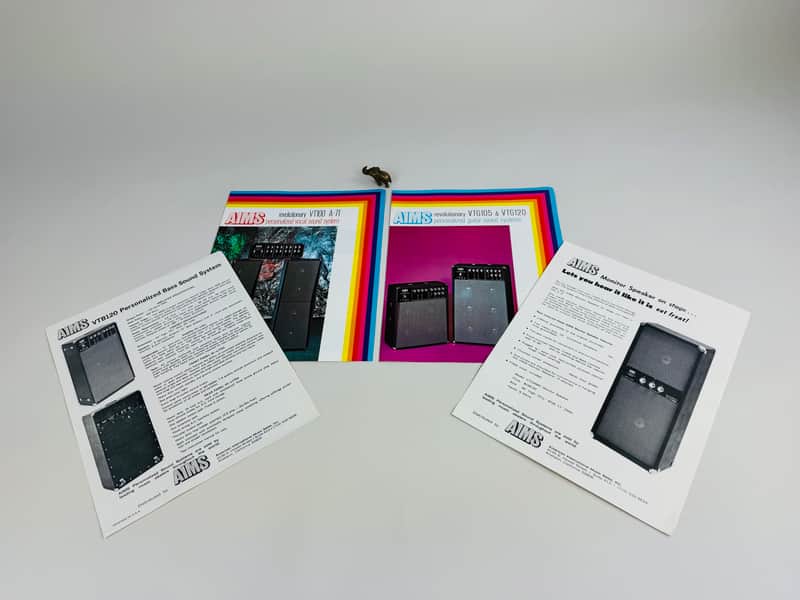 Aims Personalized Sound Systems Brochure Pair (1974) image 1