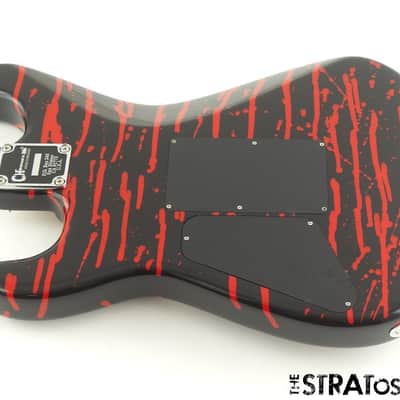 Charvel Warren DeMartini San Dimas LOADED BODY, Floyd Rose Duncan Skull + Blood image 2
