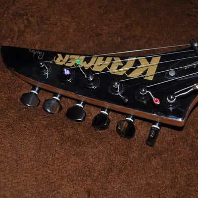 Kramer Proaxe Deluxe 1989 Metallic Blue image 10