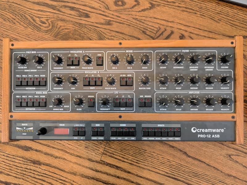 Creamware Pro-12 ASB 2000s - Wood/black image 1