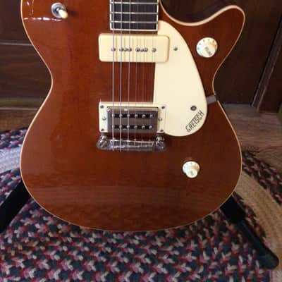 Gretsch Gretsch G2215-P90 Streamliner Junior Jet Club P90 Electric Guitar 2000's - Single Barrel Stain image 4