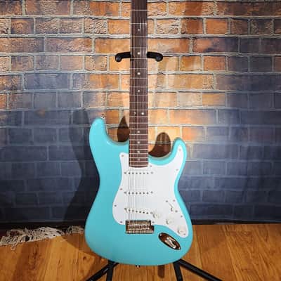 Fender 2000 American Deluxe Stratocaster Rosewood Fretboard Repainted Seafoam Green w/ OHSC, Locking Tuners & Changed Pickups image 2