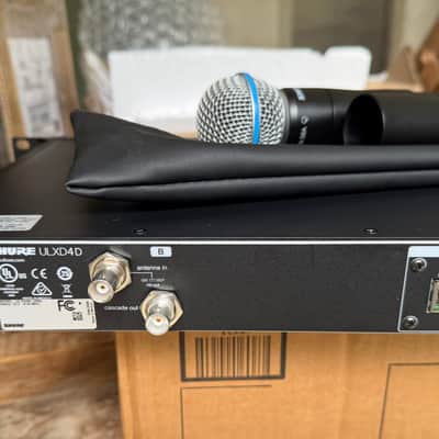 Shure ULX-D DIGITAL WIRELESS MICROPHONE SYSTEM j50A, worldwide shipping image 10