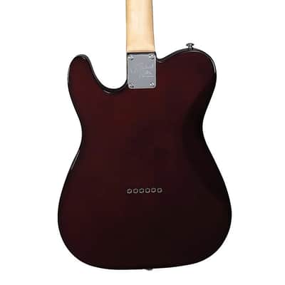 Michael Kelly 1953 Caramel Burst Electric Guitar Quad Boutique Mod; Ebony Fretboard image 6