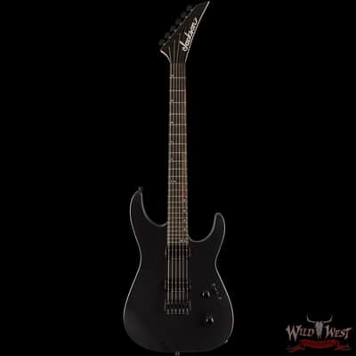Jackson American Series Virtuoso HT Hardtail Streaked Ebony Fingerboard Satin Black 7.45 lbs image 3