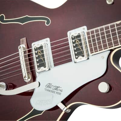 Gretsch G6119T-62 Vintage Select '62 Chet Atkins Tennessee Rose with Bigsby 2016 - Present - Dark Cherry Stain image 2