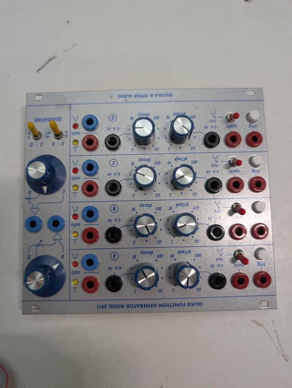 Tiptop Audio Buchla 281T Quad Function Generator 2022 - Present Silver image 1