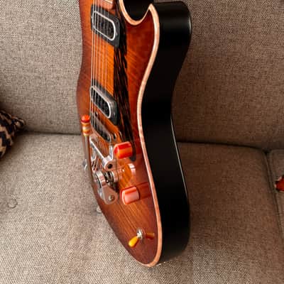 Powers Electric A-Type Select - Sweet Tea Burst - PF Pickups image 9