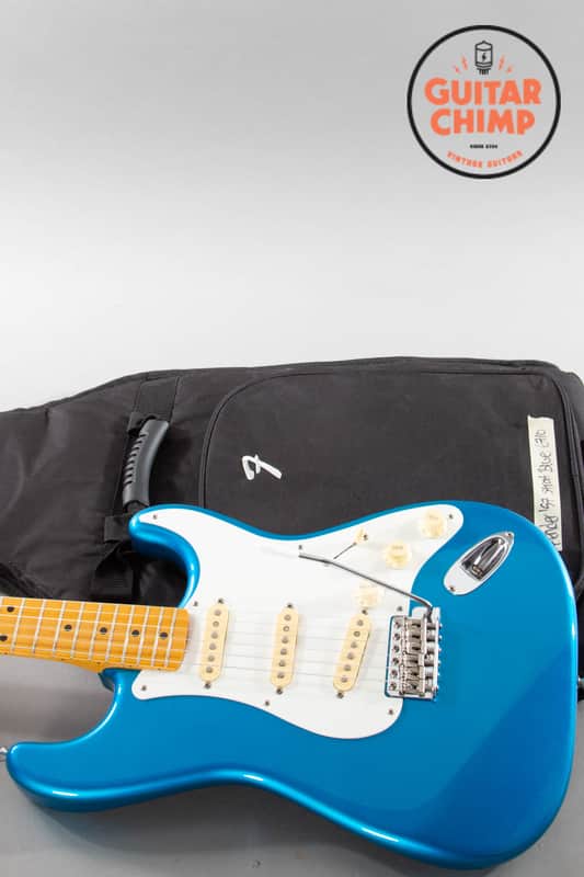 2010 Fender Japan MIJ ST57 ’57 Reissue Stratocaster – Lake Placid Blue image 1