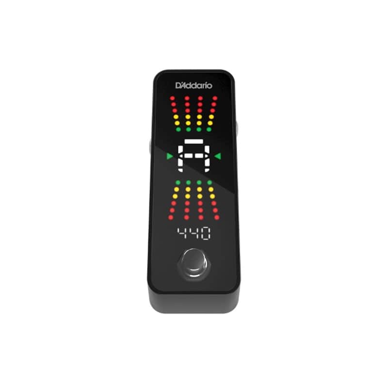 D'Addario PW-CT-23 Chromatic Pedal Tuner Plus - Black image 1