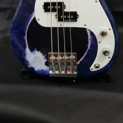 Redshift Guitars  P-Bass  2022 Custom Art- Eclipse image 1