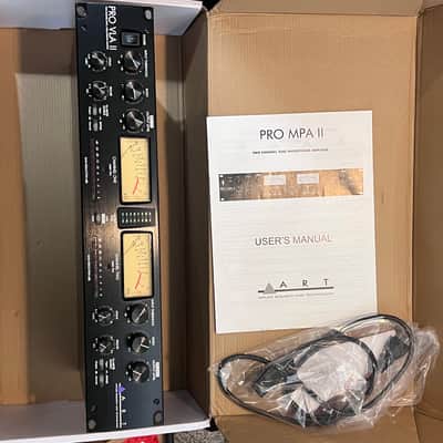 ART Pro VLA II 2-Channel Vactrol Compressor 2009 - Present - Black image 3