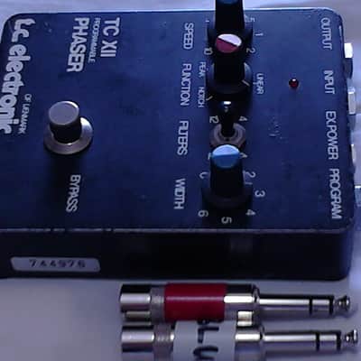 TC Electronic TCX 11 Programmable Phaser 1980s - Black image 8