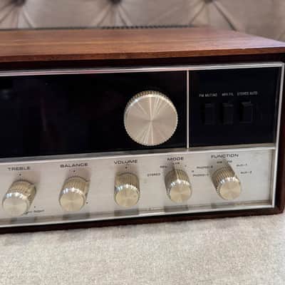 Vintage Harman Kardon 930 Twin Powered Stereo Receiver 1972-1976 - wood/silver image 4