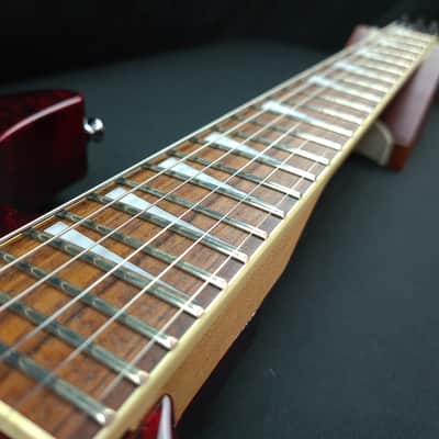 Jackson DK2 Dinky Pro 2007 Crimson Swirl Made In Japan Seymour Duncan Pickups + Original Hardcase image 5
