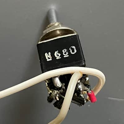 Vintage 1973 USA Guild S-100 Polara Wiring Harness Stackpole Switchcraft 2 Volume / 2 Tone / 3 Way Switch Possibly Fits Jetstar image 10