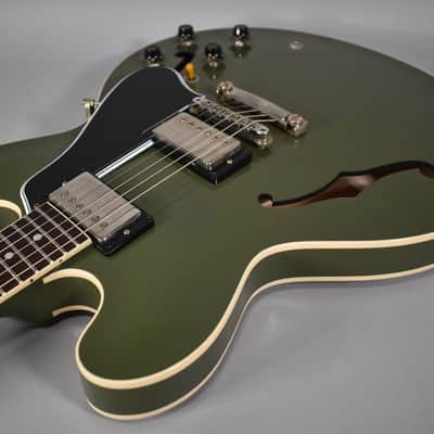 2025 Gibson '59 ES-335 Reissue VOS Olive Drab Finish W/OHSC image 10