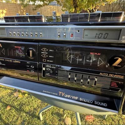 AIWA CS-W90 👉MINT Rare Vintage Cassette Deck Boombox Japan Warranty 1980s image 15