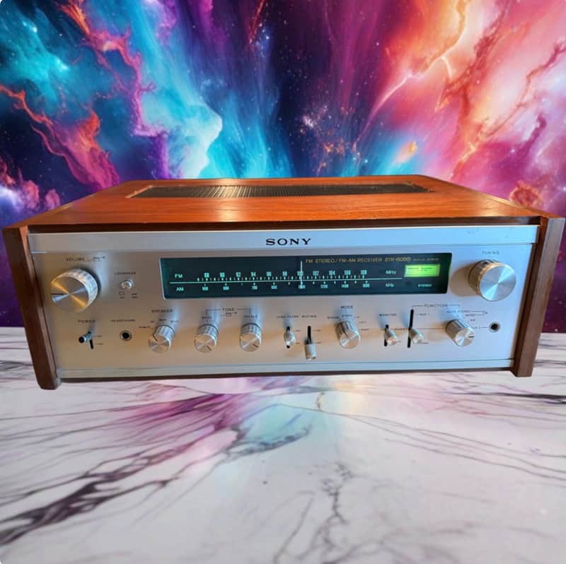 Sony FM Stereo/FM- AM Receiver Model STR-6055, Wood Casing! Tested Beautiful🔥🎶 image 1