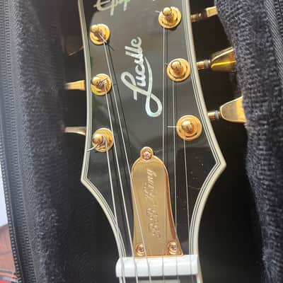 DEMO VIDEO Epiphone BB King Lucille 2022  limited edition (US customers, tax included in shipping cost)  Cherry image 7