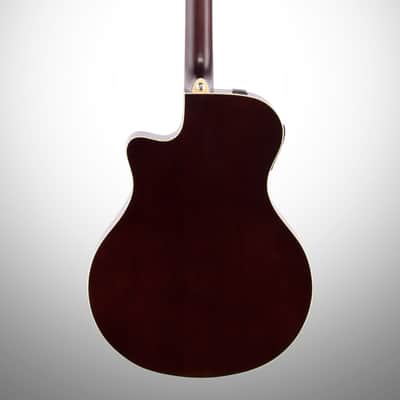Yamaha APX-600 Acoustic-Electric Guitar, Old Violin Sunburst image 4