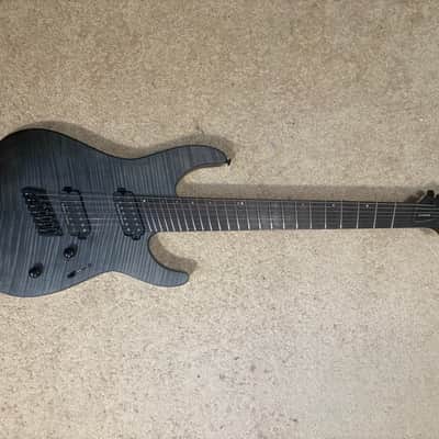 ESP LTD M-1007 MS Multi-Scale 2019 - See Thru Black Satin image 1