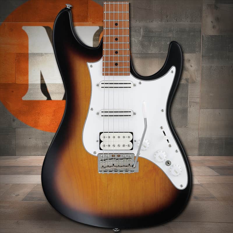 Ibanez Andy Timmons Signature Premium 6 String Electric Guitar - Sunburst Matte (ATZ10PSTM) image 1