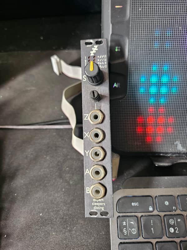 Expert Sleepers Disting MK2 Multifunction Eurorack Synth Module 2015 - 2016 - Black image 1