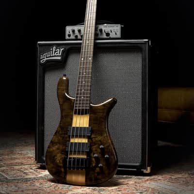 Spector NS-5XL – Myrtle Burl & Maple – Woodstock Custom Collection image 2