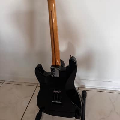 1996 Fender American Standard 50th anniversary Stratocaster black image 9