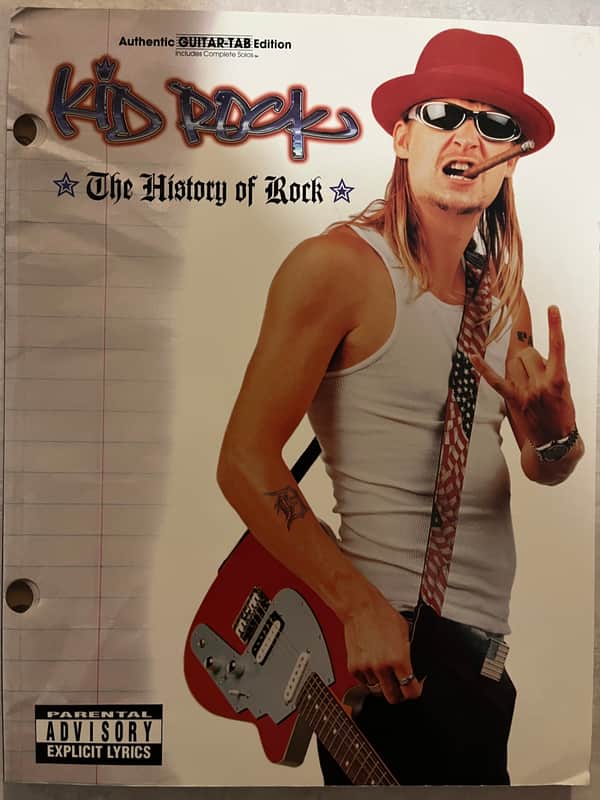Kid Rock - The History of Rock - Guitar Tab / Tablature Book image 1