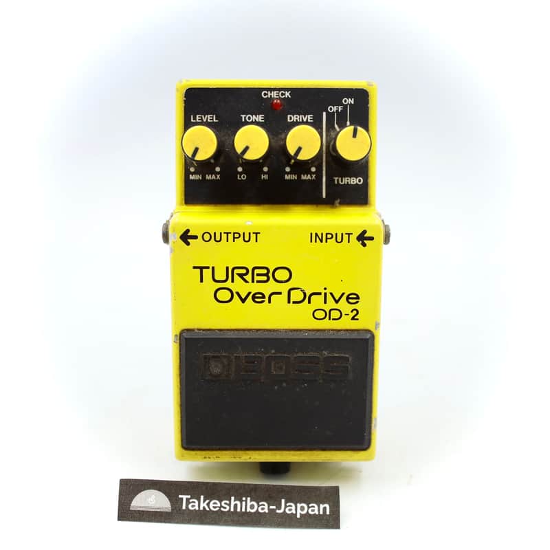 Boss OD-2 Turbo OverDrive (Black Label)