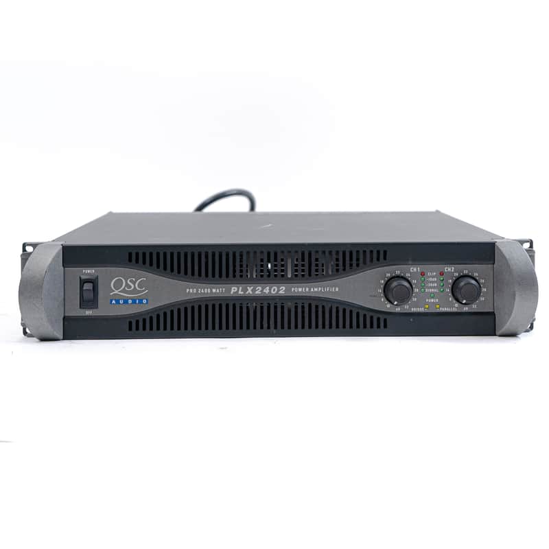 QSC PLX2402 2-Channel Power Amplifier - 3,400 Watts | Reverb
