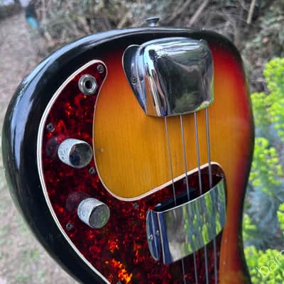 1972 Fender Precision Bass - Sunburst - Special Rosewood Neck - OHSC image 12