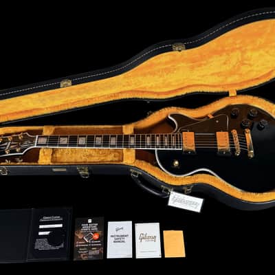 2026 Gibson Les Paul Custom 25-1/2" Long Scale Custom Shop Gloss ~ Ebony image 14