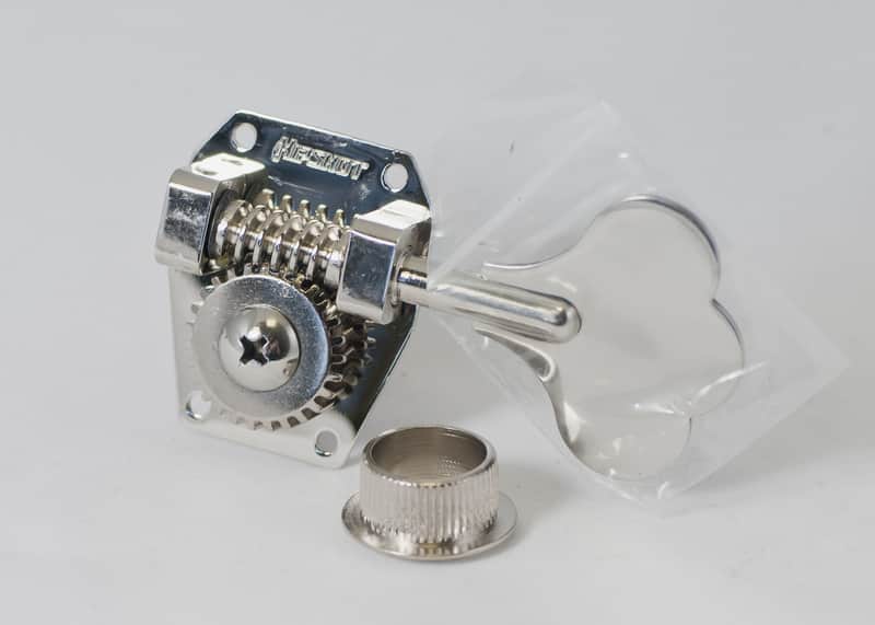 Hipshot HB1 Machine Head Tuner Nickel Bass Side image 1