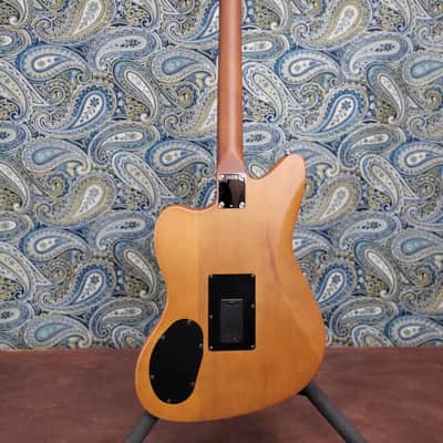 Fender Acoustasonic Standard Jazzmaster Aged Natural image 3