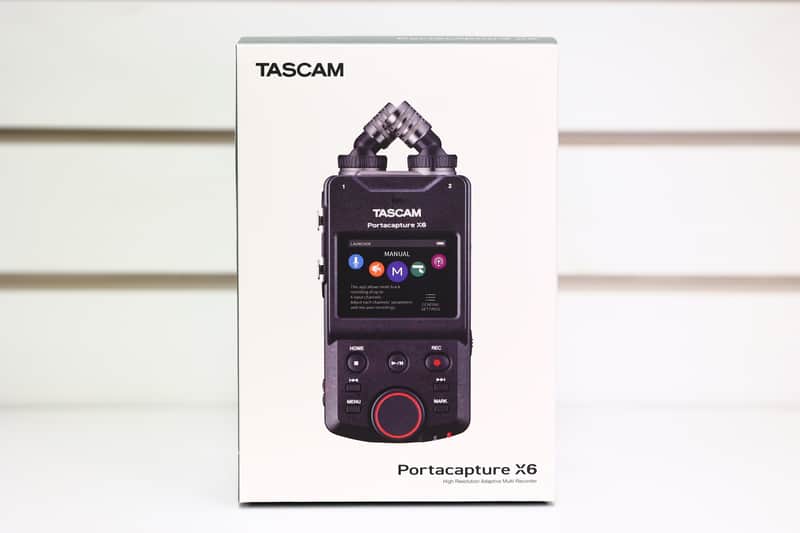 TASCAM Portacapture X6 6-Channel Portable Recorder - Black image 1