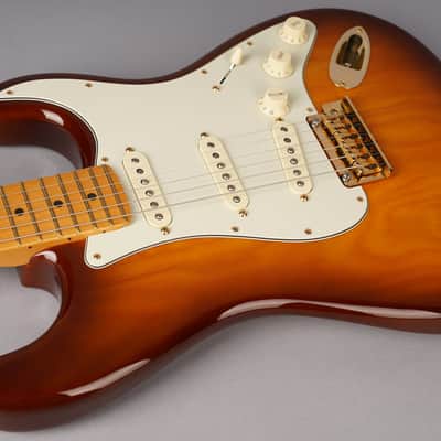 Fender American 75th Anniversary Stratocaster - 2021 - Bourbon Burst w/OHSC image 13